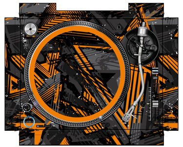 Pioneer DJ PLX 1000 Skin Ridge Orange